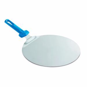 Pala Redonda de Aluminio para Pizza de Mango Corto, 28 cm