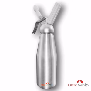 Sifón Profesional de Aluminio para Cremas, 1 Lts