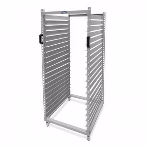 Carro Porta Bandejas Industrial de 20 Niveles, 58×70 cm