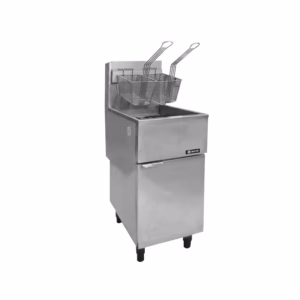 Freidora Industrial a Gas de 2 Canastillos, 20 Lts