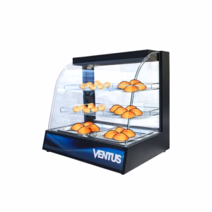 Vitrina Curva Mantenedora de Alimentos, 2 Depósitos