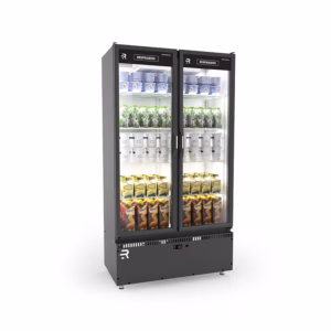 Auto Servicio Vanguard Refrigerada 2 Puertas Negro