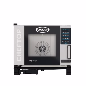 Horno Combinado a Gas con Panel Touch GN 1/1 de 5 Bandejas