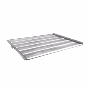 Bandeja Panadera de 6 Canales de Aluminio, 58x70 cm