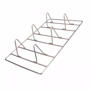 Rejilla GN para Asar 6 Pollos Acero Inoxidable 53x32 cm