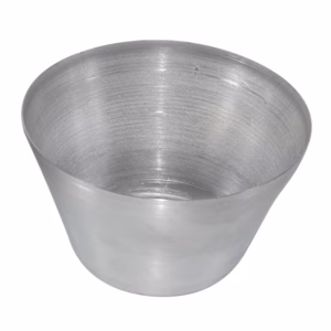Set 12 Moldes Petit Gateau Aluminio Repostería Profesional