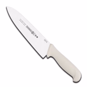 Cuchillo Hoja Triangular Estrecha Mango Blanco, 20.3 cm