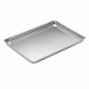 Bandeja de Aluminio Lisa Profesional, 50x80x2 cm