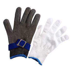 Guante de Seguridad de Acero Inox, Talla XL
