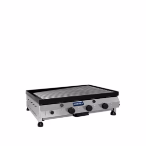 Parrilla a Gas Char Broiler de 3 Quemadores, 80 cm