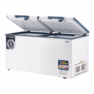 Conservadora Tapa Dura Dual de Acero Inox, 600 Lts