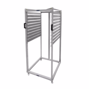 Carro Porta Bandejas Industrial de 10 Niveles 58x70 cm