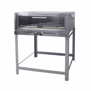 Horno Refractario Gas 90 cm con Puerta Basculante