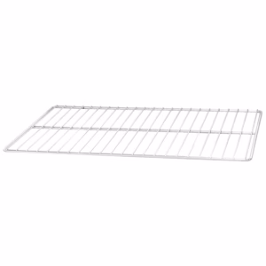 Rejilla Lisa Profesional de Acero Inox, 53x32.5 cm