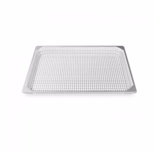 Unox - Bandeja de Acero Inoxidable para Cocciones a Vapor, 53x32.5 cm