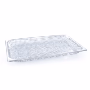 Unox - Bandeja de Acero Inoxidable para Papas Fritas, 53x32.5 cm