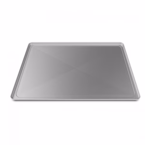 Unox - Bandeja de Aluminio Lisa Profesional, 60x40 cm