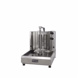 Asador Shawarma a Gas de 2 Quemadores, 8 Kg