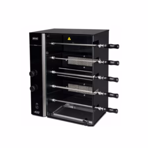 Asador Rotativo de Pollo al Spiedo de 5 Espadas, 10 Kg