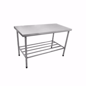 Mesa de Trabajo Tampo Profesional de Acero Inox, 190 cm