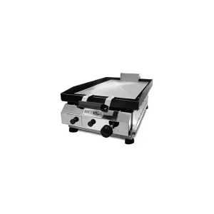 Plancha a Gas con Prensador de 1 Quemador, 41 cm Metvisa