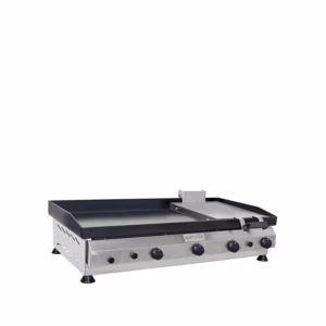Plancha a Gas con Prensador de 4 Quemadores, 101 cm