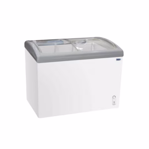 Conservadora Tapa de Vidrio Curvo 340 Lts