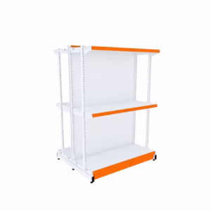 Rack Premium LX Central Inicial Doble, 6 Niveles Blanco