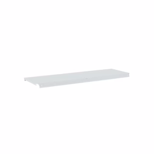 Bandeja Metálica para Góndola, 92 cm Blanco