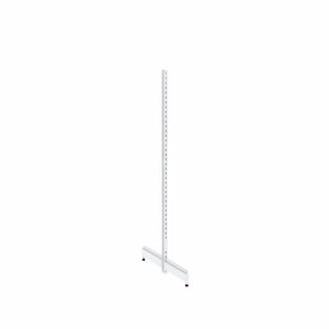 Parante Central para Góndola Flex, 170 cm Blanco
