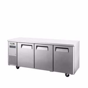 Mesón Refrigerado de 3 Puertas Acero Inox, 380 Lts