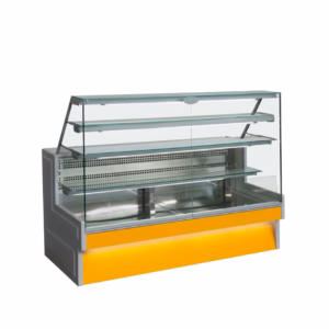 Vitrina Mixta Refrigerada y Neutra de 3 Niveles